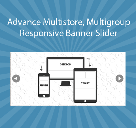 Responsive, Multistore, Multigroup Banner Slider